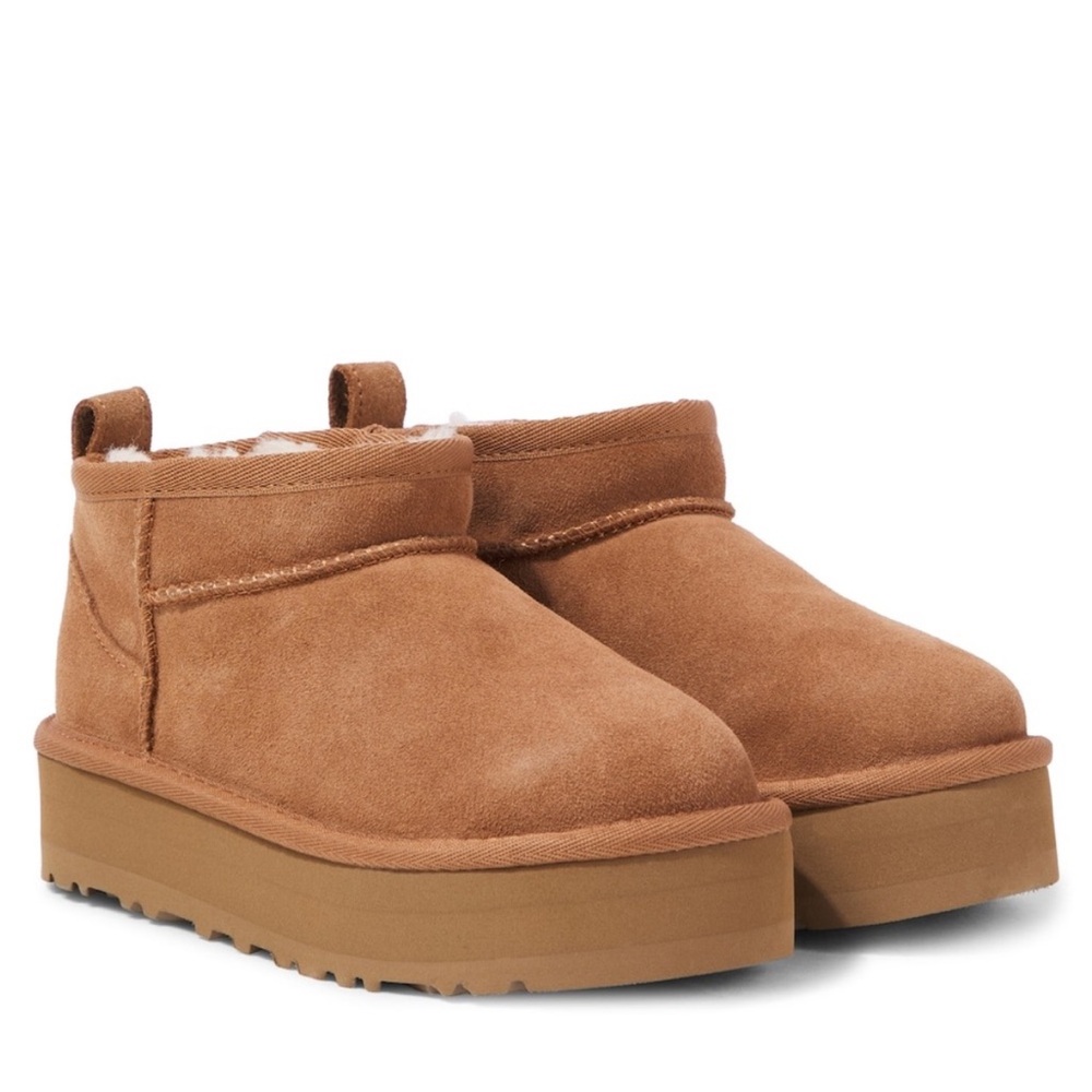 UGG Tan Ankle Boots